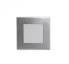 Kültéri kerti lámpa Süllyesztett LED hullámlámpa Led Inox F 04 1.5W 64lm 3000K Meleg Su-Ma