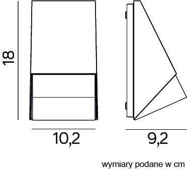 Kültéri kerti lámpa LED FALI LÁMPA Oli M1503 GU10 Su-Ma