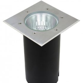   Földbe épített lámpaampatest Pablo M4030 Square E27 IP67 Su-Ma
