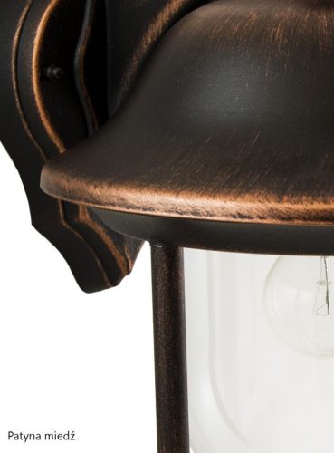 Lámpabúra fej kültéri álló kerti lampa Prince K 1018/O E27 Su-Ma