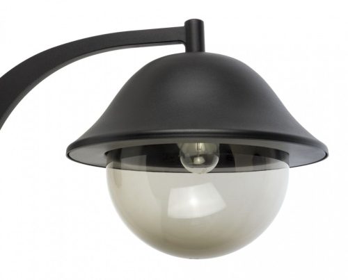 Kültéri kerti lámpaoszlop lámpa E27 Prince Max OGMW 2 O-BD 310cm fekete Su-Ma