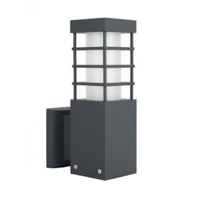   Kültéri kerti homlokzati lámpa LED FALI LÁMPA RADO II K DG E27 Su-Ma