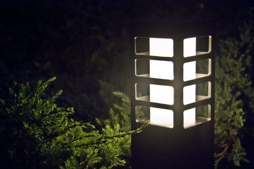 Kültéri álló kerti lámpa RADO III 2 DG E27 50cm Su-Ma