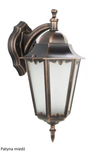 Kültéri kerti homlokzati lámpa LED Retro Classic II K 3012/1/DH E27 Su-Ma