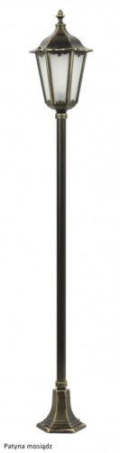 Fénylámpa LANTERN E27 Retro Classic K 5002/1 164cm fekete Su-Ma