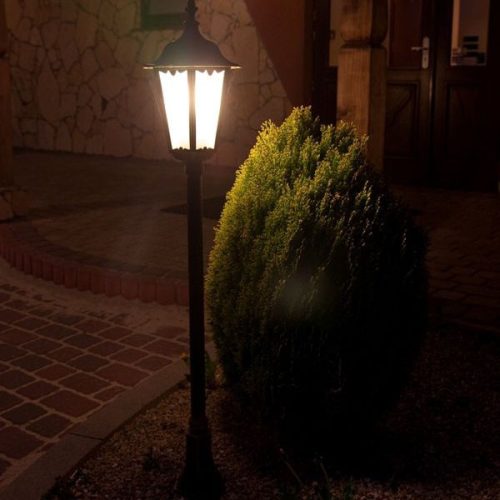 Fénylámpa LANTERN E27 Retro Classic K 5002/2 114cm fekete Su-Ma