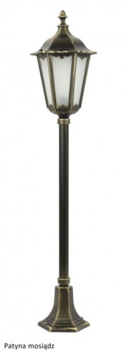 Fénylámpa LANTERN E27 Retro Classic K 5002/2 114cm fekete Su-Ma