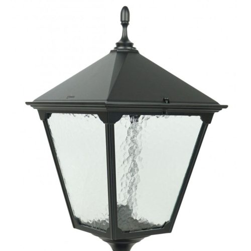 Kültéri kerti lámpaoszlop LANTERN E27 Retro Square OGMWN 1 BD KW 200-300cm fekete Su-Ma