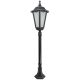Kültéri kerti lámpaoszlop LANTERN E27 Retro Maxi K 5002/2 BD 45 120cm fekete Su-Ma