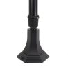 Kültéri kerti lámpaoszlop LANTERN E27 Retro Maxi K 5002/2 BD 45 120cm fekete Su-Ma