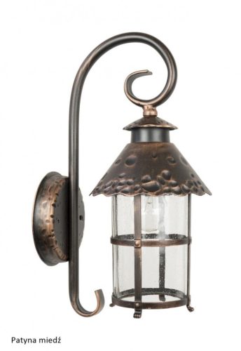 Kültéri kerti homlokzati lámpa LED FALI LÁMPA Toledo K 3012/1/R E27 Su-Ma