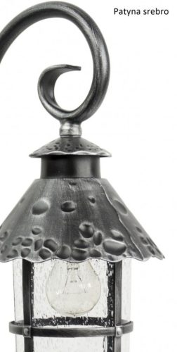 Kültéri álló kerti lámpa POST Toledo K 4011/1/R E27 54cm Su-Ma