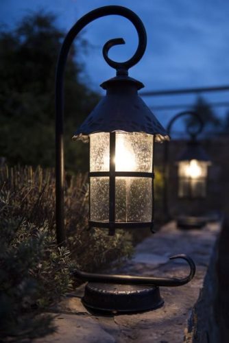 Lámpa LANTERN E27 Toledo K 5002/2/R 116cm fekete Su-Ma