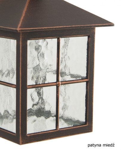 Lámpa LANTERN E27 Venice K 4011/1/KW 45cm fekete Su-Ma