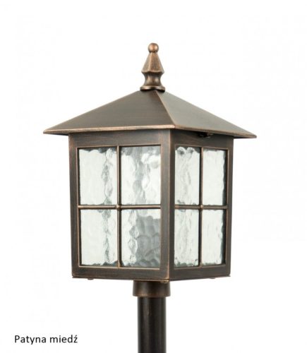 Lámpa LANTERN E27 Venice K 5002/3/KW 76cm fekete Su-Ma