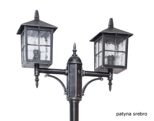 Izzó LANTERN E27 Venice OGMWN 2 KW 180-280cm fekete Su-Ma