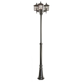 Izzó LANTERN E27 Venice OGMWN 3 KW 180-280cm fekete Su-Ma