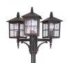 Izzó LANTERN E27 Venice OGMWN 3 KW 180-280cm fekete Su-Ma