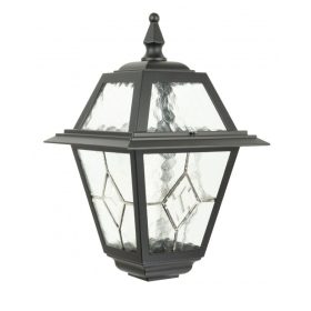   Lámpabúra fej kültéri álló kerti lampa ólomüveg K 1018 N E27 Su-Ma