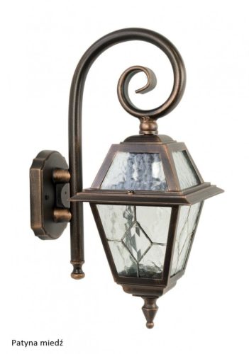 Kültéri kerti lámpa emelő LED FALI LÁMPA Ólomüveg K 3012/1/N E27 Su-Ma