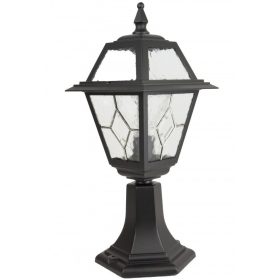  Kültéri álló kerti lampa Ólomüveg POST K 4011/1/N E27 47cm Su-Ma