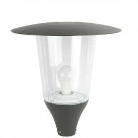 Fejernyő kültéri kerti lampámpához METIS E27 IP65 Su-Ma