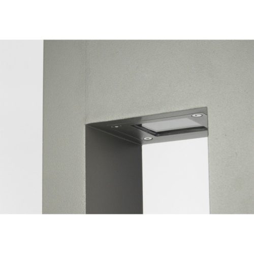 Kültéri LED kerti lámpa REKTAN 90cm GU10 IP65 Su-Ma