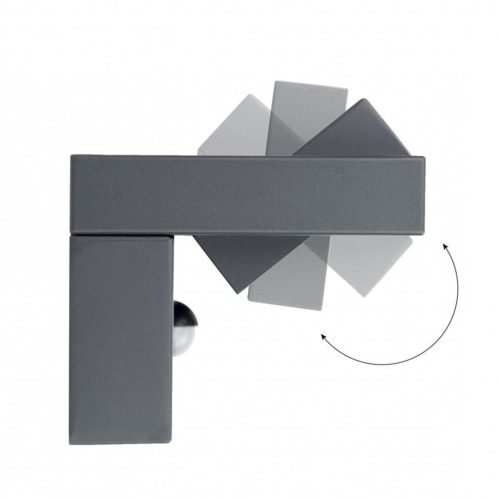 Kerti lámpa LED fali lámpa REN 27W 4000K IP65 PIR mozgásérzékelővel SU-MA