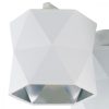 SIRO WHITE csillár mennyezeti lámpa fehér és ezüst modern geometrikus 3xE27 3248 TK világítás