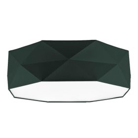   Mennyezeti lámpa lámpatest KANTOOR Kerek zöld-fehér 52cm 15W 4xE27 1078 TK Világítás