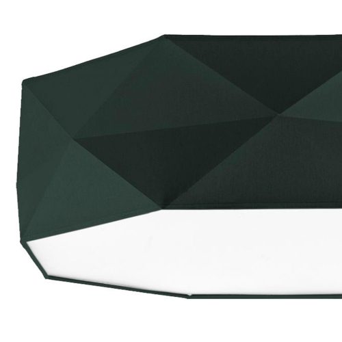 Mennyezeti lámpa lámpatest KANTOOR Kerek zöld-fehér 52cm 15W 4xE27 1078 TK Világítás