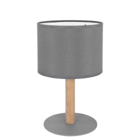   DEVA Graphite Fa Modern E27 Éjjeli asztali lámpa 5219 TK Világítás