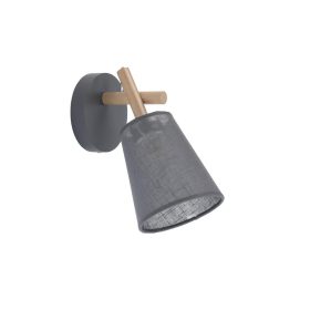   VAIO GREY fali lámpa lámpaernyő grafit fa skandináv E27 819 TK világítás