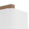 TORA WHITE fali lámpa lámpaernyő fehér fa skandináv E27 4161 TK világítás