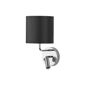   RICHI fali lámpa fekete és ezüst Modern E27 4232 TK világítás + LED az olvasáshoz