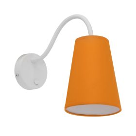   WIRE COLOR Gyermek hullámlámpa lámpaernyő fehér és narancssárga Modern E27 2448 TK világítás