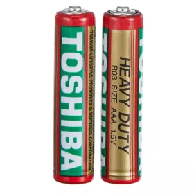   Toshiba cink elemujjak AAA LR03 R3 1.5V NAGY TELJESÍTMÉNYŰ 2 db.