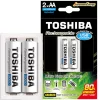 AA / AAA elemek töltője USB kábellel + 2x AA elem 2000mAH 1.2V