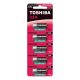TOSHIBA speciális alkáli elemek 23A 12V MN21 V23GA buborékfólia 5 db