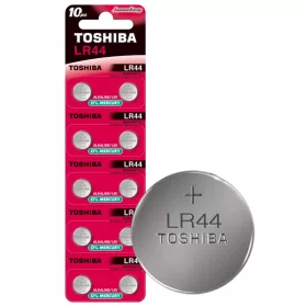 TOSHIBA LR44 speciális alkáli elem buborékfólia 10 db-os