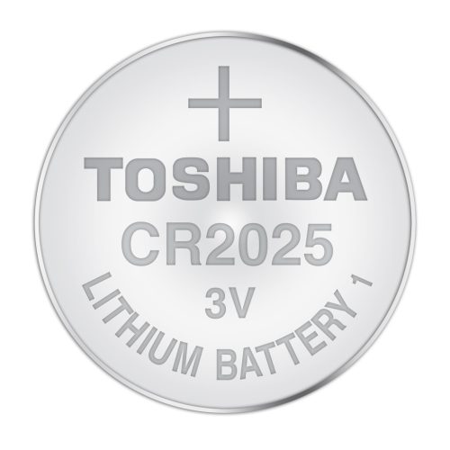 TOSHIBA speciális akkumulátorok lítium CR 2025 3V buborékfólia 5 db