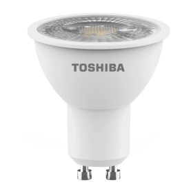   LED halogén izzó GU10 5.5W = 50W 450lm 4000K semleges spotlámpa TOSHIBA
