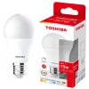E27 A60 LED izzó 11W = 75W 1055lm 4000K semleges, szabályozható TOSHIBA