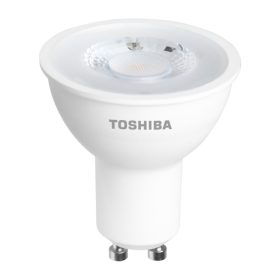   GU10 LED izzó 5W = 50W 345lm 3000K meleg TOSHIBA spotlámpa szabályozható