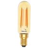 E14 T25 LED izzó 4,5W = 25W 400lm 2200K meleg izzószál borostyán TOSHIBA