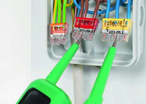 Gyorscsatlakozó beszerelés Csatlakozó 4x0,5-2,5 mm-es huzalkocka