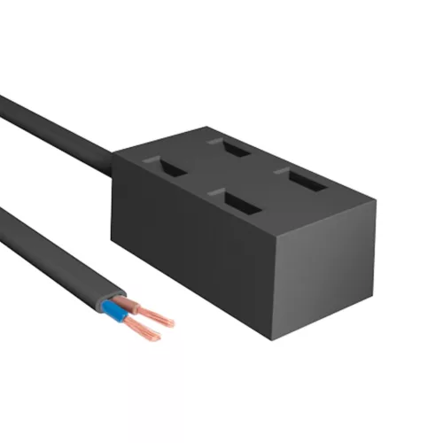 Fekete VIDEX mágneses sín tápegység adapter