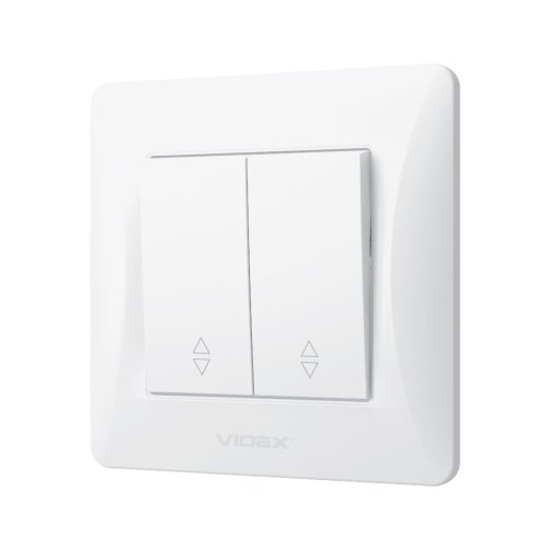 Lépcsőházi kapcsoló 2 pólusú 10A Felületre szerelhető Fehér BINERA VIDEX