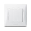 Lépcsőházi kapcsoló 3 pólusú 10A Felületre szerelhető Fehér BINERA VIDEX