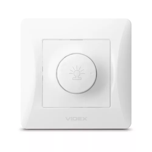 Fényerőszabályzó Kerettel 600W 10A Felületre Szerelt Fehér BINERA VIDEX